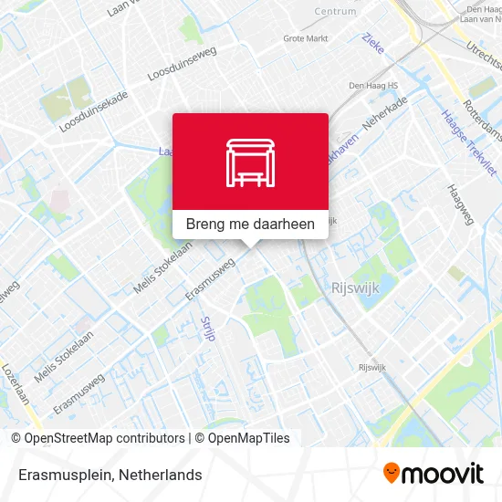Erasmusplein kaart
