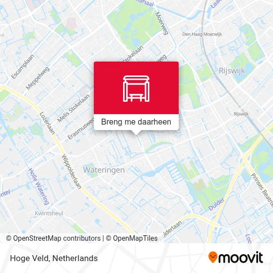 Hoge Veld kaart