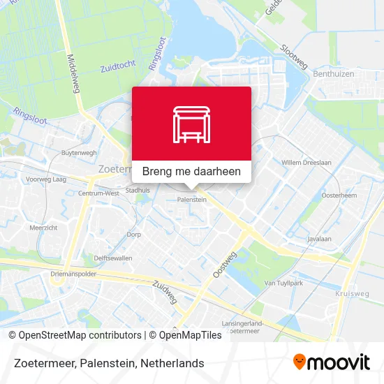 Zoetermeer, Palenstein kaart