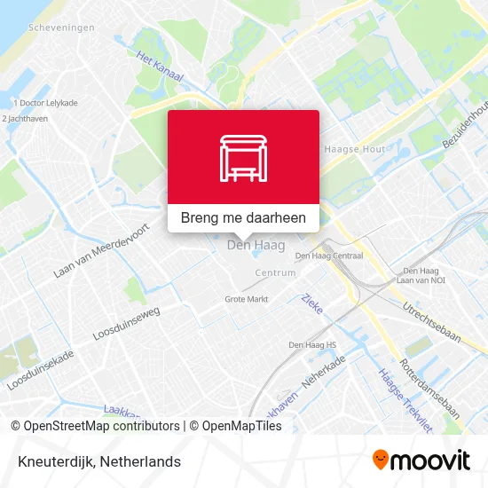 Kneuterdijk kaart