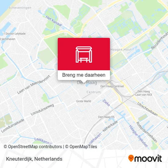 Kneuterdijk kaart