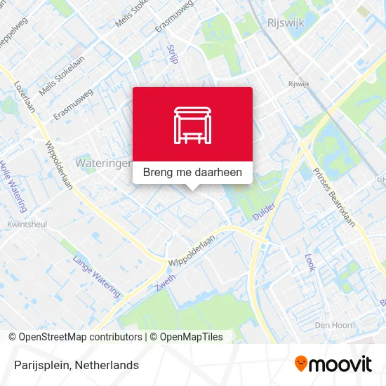 Parijsplein kaart