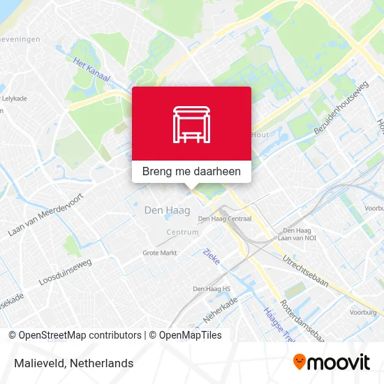 Malieveld kaart