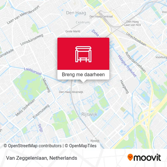 Van Zeggelenlaan kaart