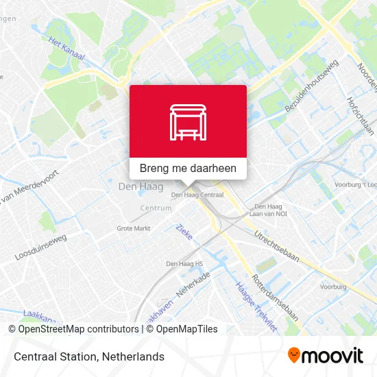 Centraal Station kaart