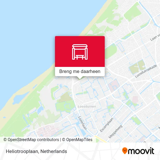 Heliotrooplaan kaart