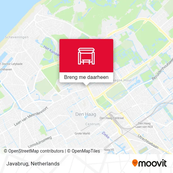 Javabrug kaart