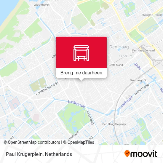 Paul Krugerplein kaart
