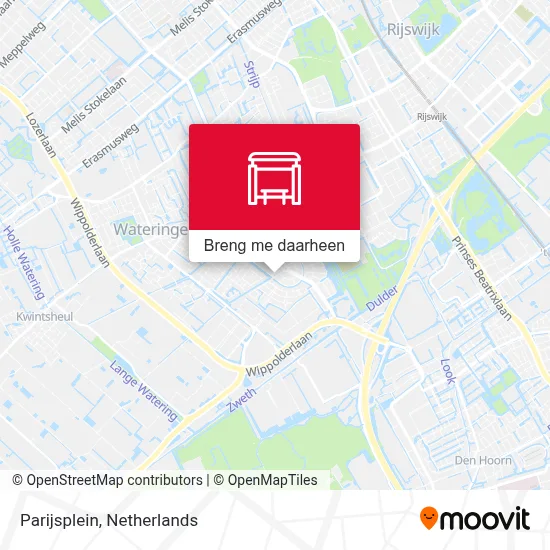 Parijsplein kaart