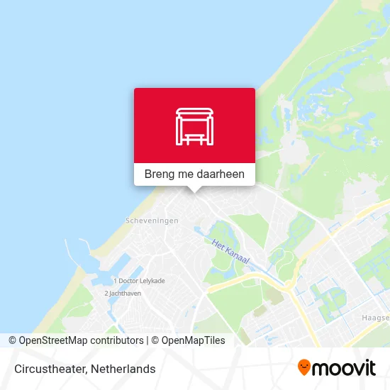 Circustheater kaart