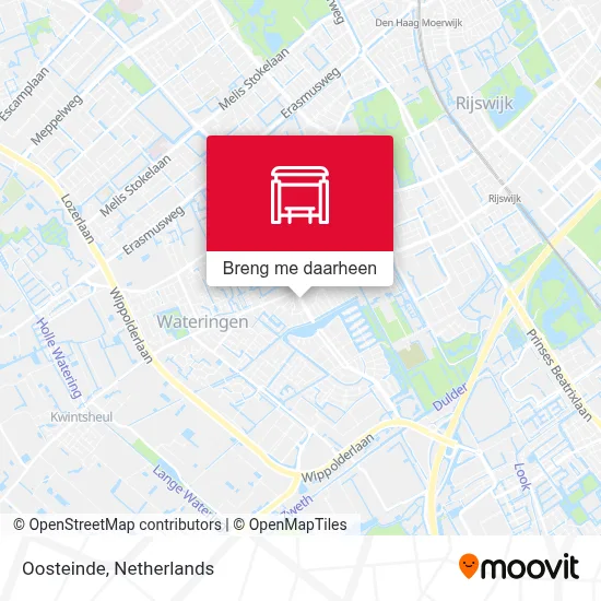 Oosteinde kaart