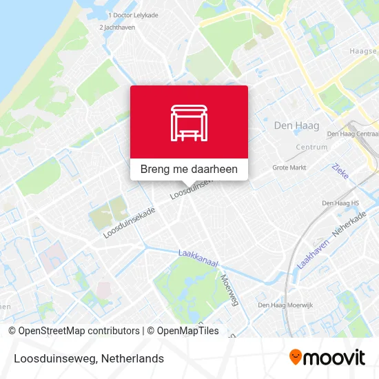 Loosduinseweg kaart