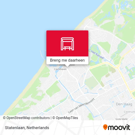 Statenlaan kaart
