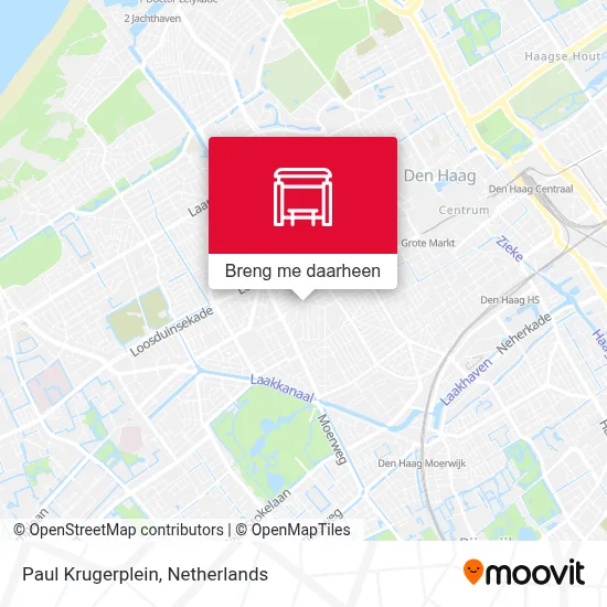Paul Krugerplein kaart