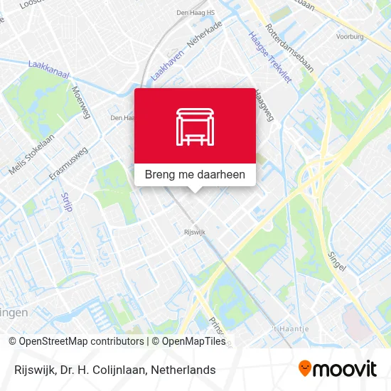Rijswijk, Dr. H. Colijnlaan kaart