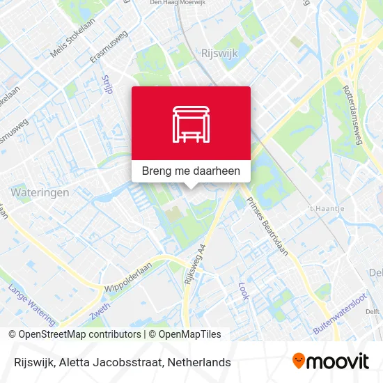 Rijswijk, Aletta Jacobsstraat kaart