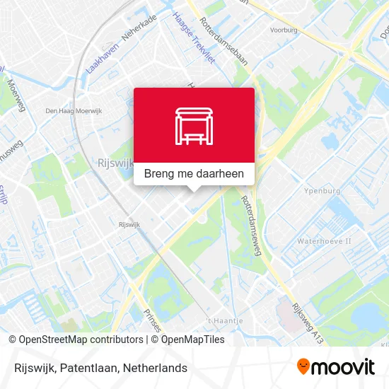 Rijswijk, Patentlaan kaart