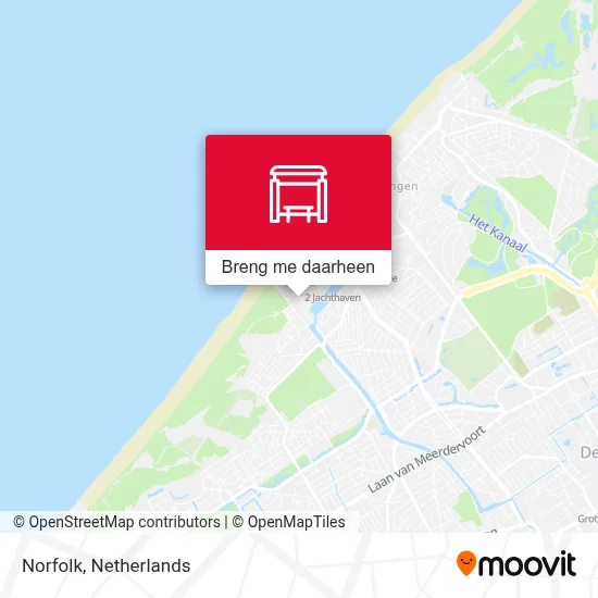 Norfolk kaart