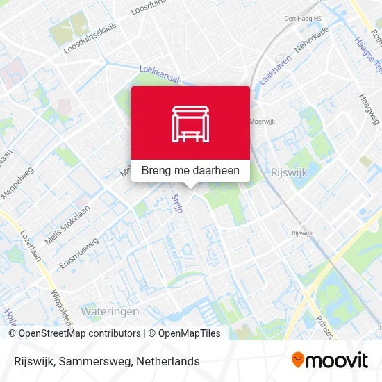 Rijswijk, Sammersweg kaart