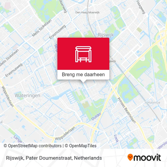 Rijswijk, Pater Doumenstraat kaart