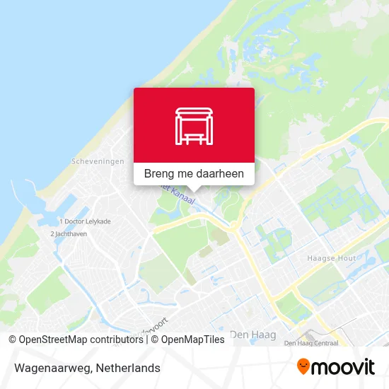 Wagenaarweg kaart