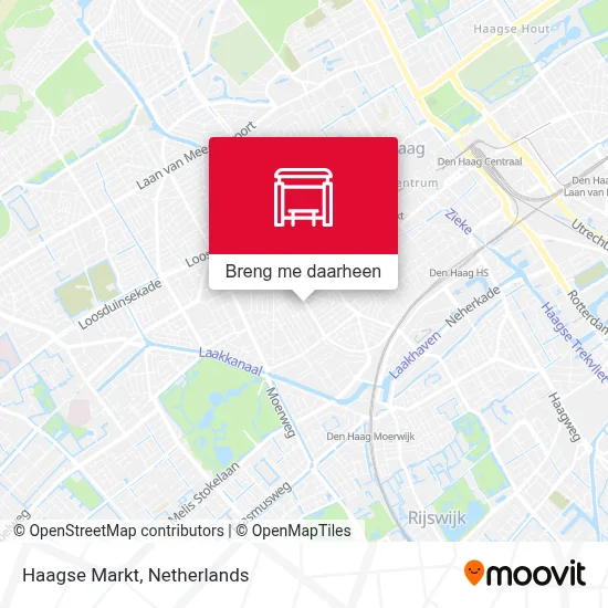Haagse Markt kaart