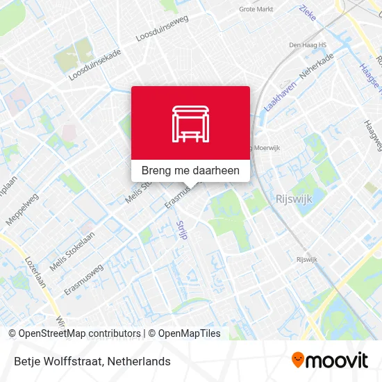 Betje Wolffstraat kaart