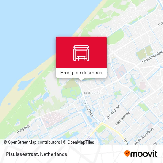 Pisuissestraat kaart