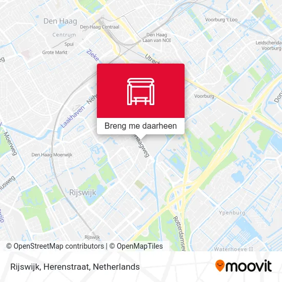 Rijswijk, Herenstraat kaart