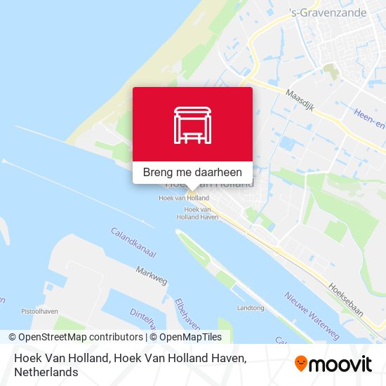 Hoek Van Holland, Hoek Van Holland Haven kaart