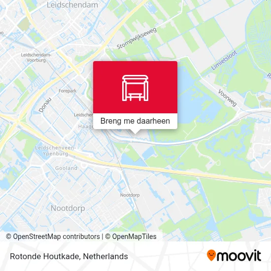 Rotonde Houtkade kaart