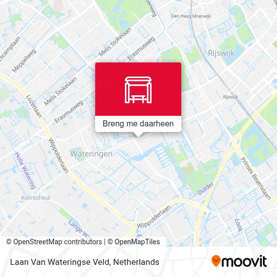 Laan Van Wateringse Veld kaart