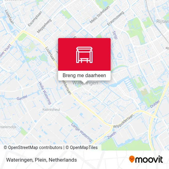 Wateringen, Plein kaart