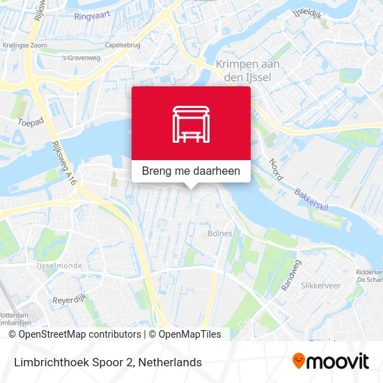 Limbrichthoek Spoor 2 kaart