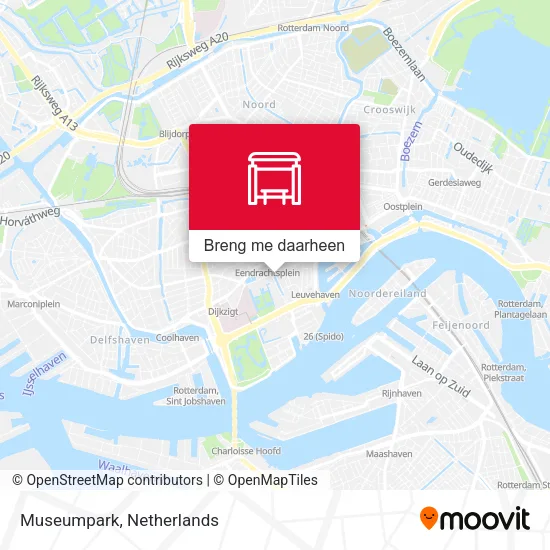 Museumpark kaart