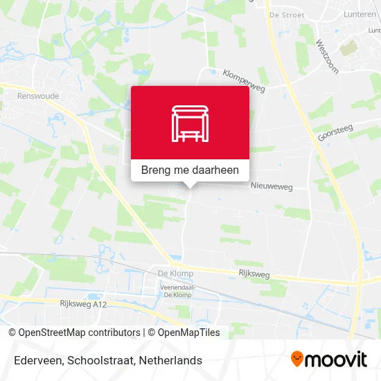 Ederveen, Schoolstraat kaart