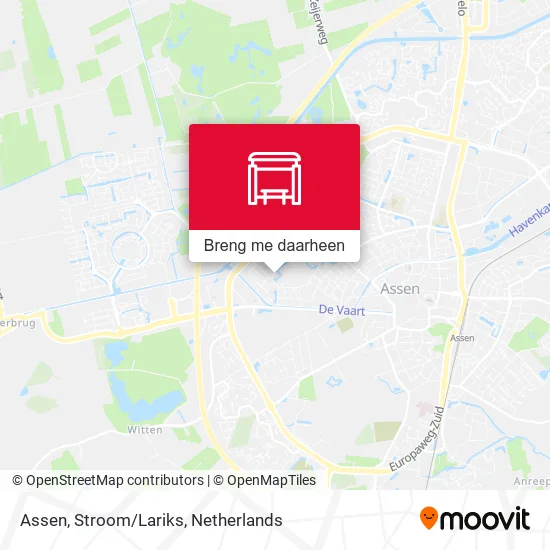 Assen, Stroom/Lariks kaart