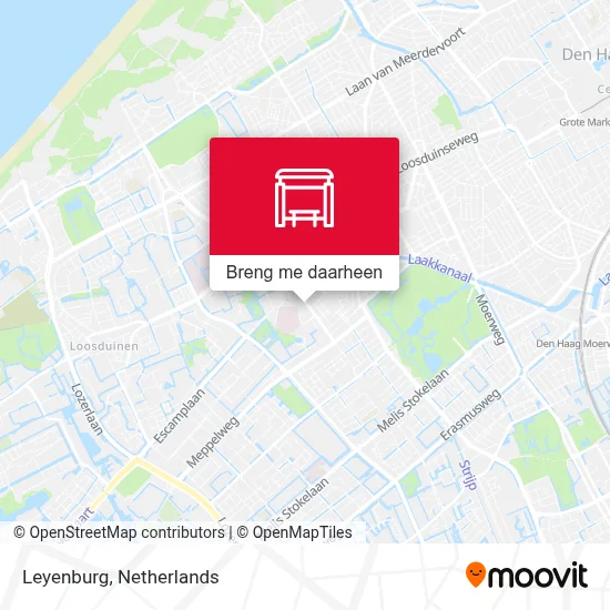 Leyenburg kaart