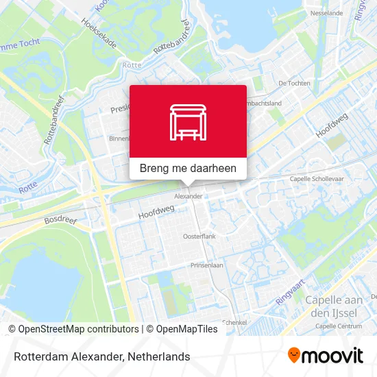 Rotterdam Alexander kaart