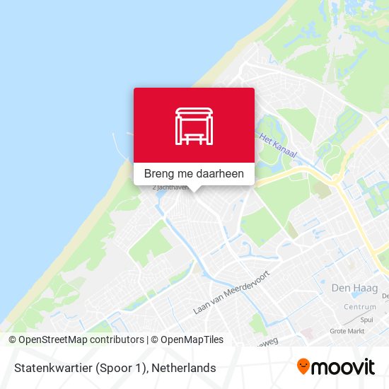 Statenkwartier (Spoor 1) kaart