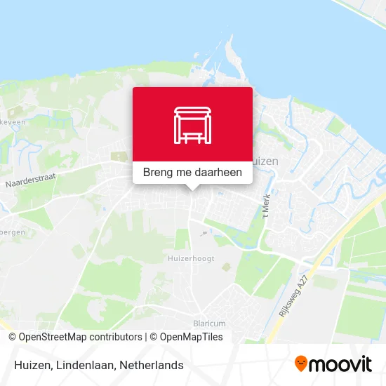 Huizen, Lindenlaan kaart