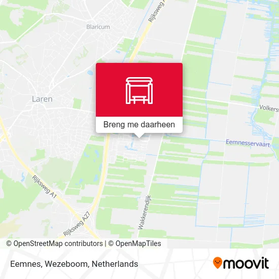 Eemnes, Wezeboom kaart