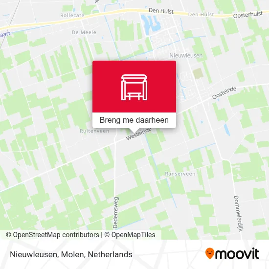 Nieuwleusen, Molen kaart