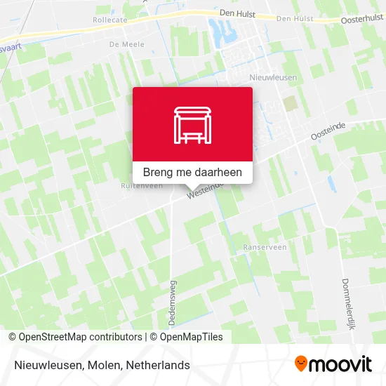 Nieuwleusen, Molen kaart