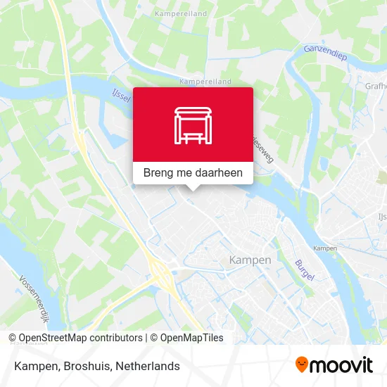 Kampen, Broshuis kaart
