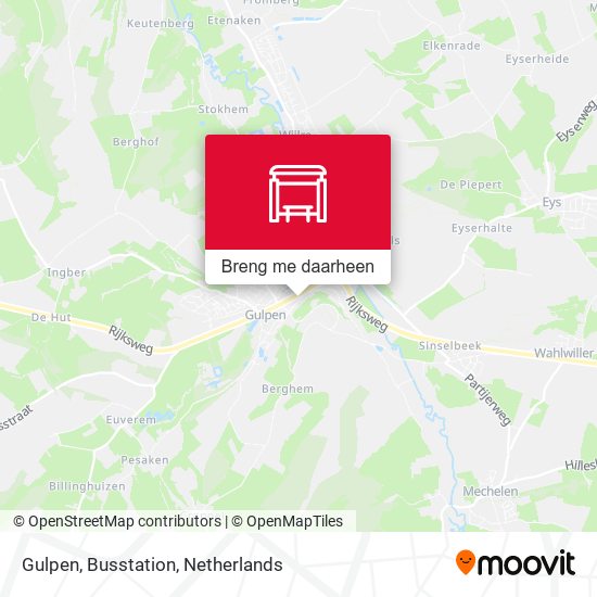 Gulpen, Busstation kaart