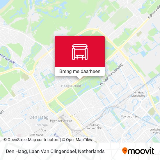 Den Haag, Laan Van Clingendael kaart