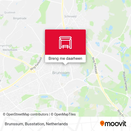 Brunssum, Busstation kaart