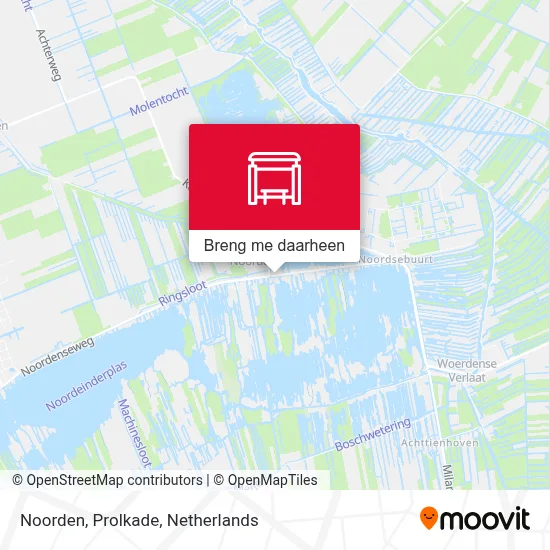 Noorden, Prolkade kaart