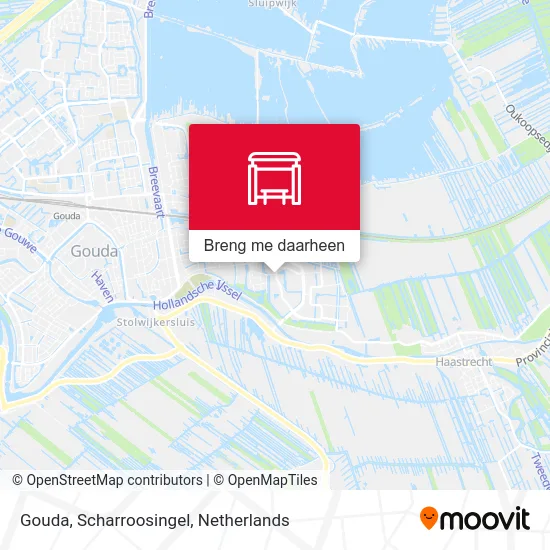 Gouda, Scharroosingel kaart